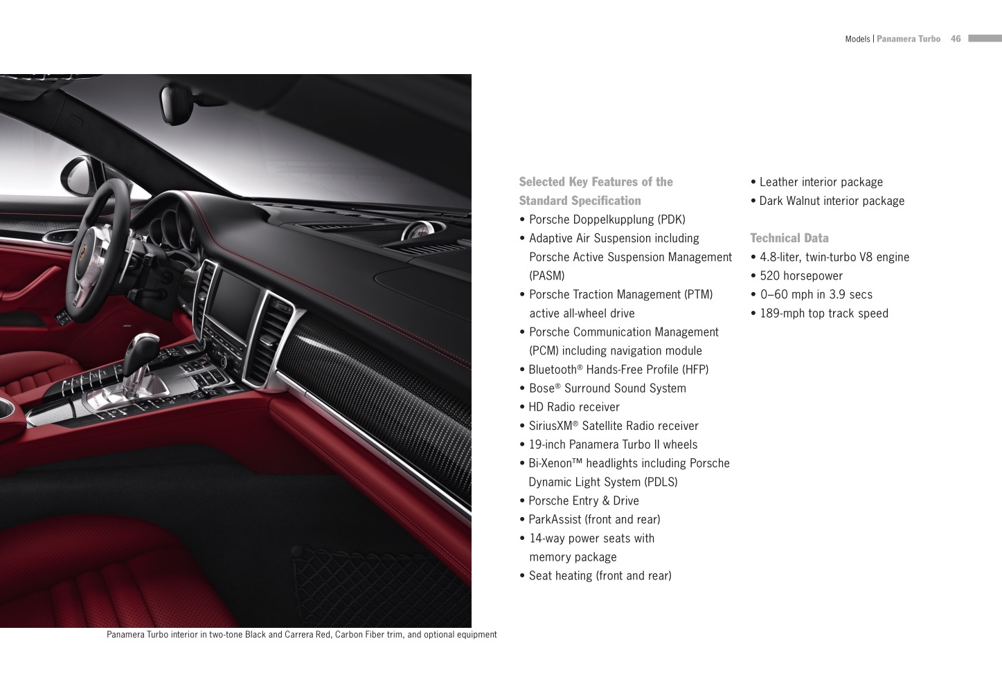 2014 Porsche Panamera Brochure Page 83